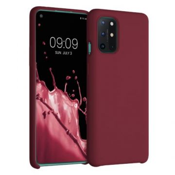 Husa pentru OnePlus 8T, Silicon, Rosu, 53683.209, Kwmobile