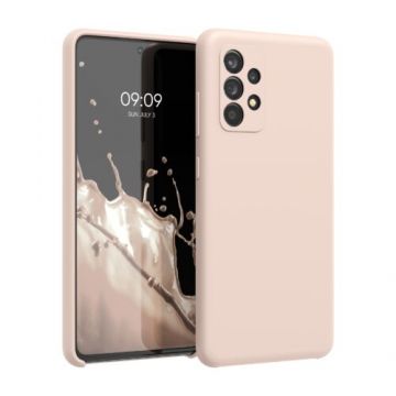 Husa pentru Samsung Galaxy A52/Galaxy A52 5G/Galaxy A52s 5G, Silicon, Roz, 54347.225, Kwmobile