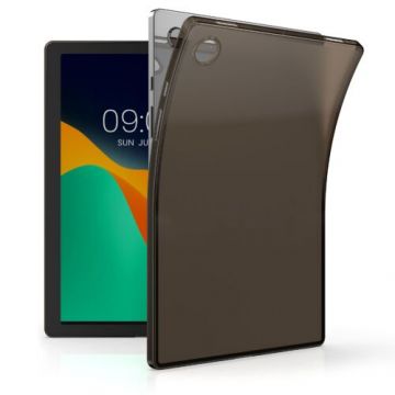 Husa pentru tableta Samsung Galaxy Tab A8 (2021), Kwmobile, Negru/Transparent, Silicon, 56368.01