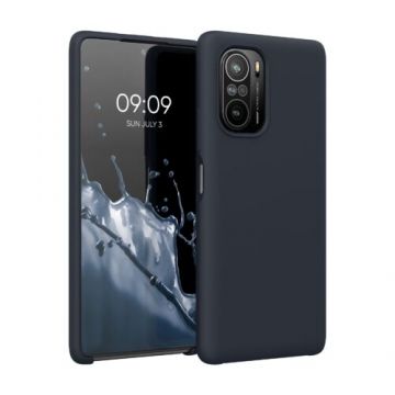 Husa pentru Xiaomi Mi 11i/Poco F3, Silicon, Albastru, 54735.186, Kwmobile