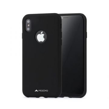 Protecte Spate Meleovo MLVSJIPHXBK, pentru iPhone X (Negru)