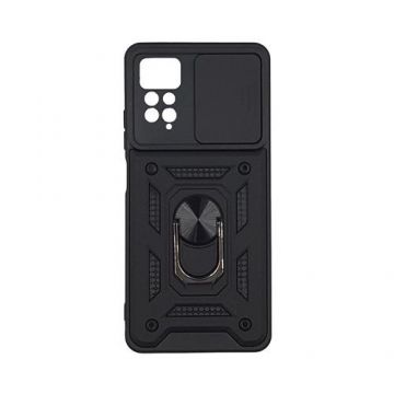 Protectie Spate TECH-PROTECT Cam Shield Pro pentru Xiaomi Redmi Note 11 Pro / 11 Pro 5G (Negru)