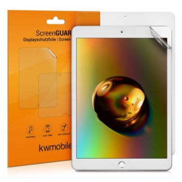 Set 2 Folii de protectie pentru tableta Apple iPad 10.2 (2019-2021) , Kwmobile, Transparent, Plastic, 50339.1