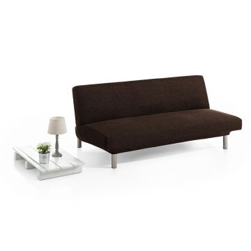 Husa canapea elastica bi-stretch, Belmarti, Viena, click-clack, 2 locuri, jacquard, maro Husa canapea elastica bi-stretch, Belmarti, Viena, click-clack, 2 locuri, jacquard, maro