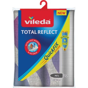 Husă din bumbac pentru masa de călcat Vileda Total Reflect