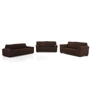 Husa elastica canapea, Belmarti, Milan, 3 locuri, maro Husa elastica canapea, Belmarti, Milan, 3 locuri, maro