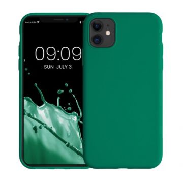 Husa Kwmobile pentru Apple iPhone 11, Silicon, Verde, 50791.142