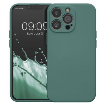 Husa Kwmobile pentru Apple iPhone 13 Pro, Silicon, Verde, 58955.166