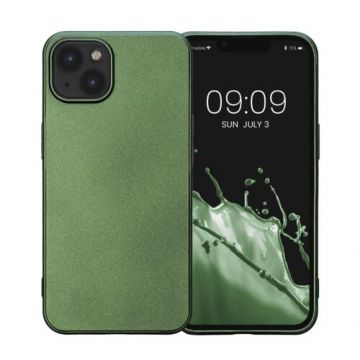 Husa Kwmobile pentru Apple iPhone 13, Silicon, Verde, 57515.233