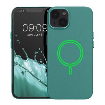 Husa Kwmobile pentru Apple iPhone 13, Silicon, Verde, 58247.142