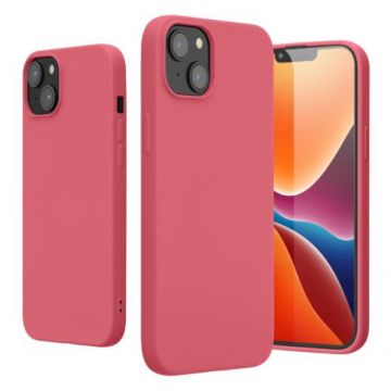 Husa Kwmobile pentru Apple iPhone 14 Plus, Silicon, Roz, 59080.212