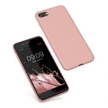 Husa Kwmobile pentru Apple iPhone 8/iPhone 7/iPhone SE 2, Silicon, Rose Gold, 49979.237