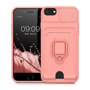 Husa Kwmobile pentru Apple iPhone 8/iPhone 7/iPhone SE 2, Silicon, Roz, 58131.193