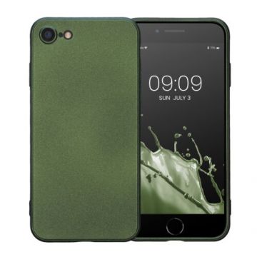 Husa Kwmobile pentru Apple iPhone 8/iPhone 7/iPhone SE 2, Silicon, Verde, 57509.233