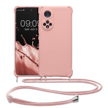 Husa Kwmobile pentru Honor 50, Silicon, Roz, 58089.154