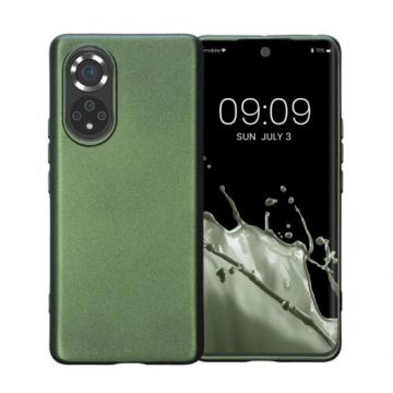 Husa Kwmobile pentru Honor 50, Silicon, Verde, 57934.233