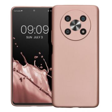 Husa Kwmobile pentru Honor Magic 4 Lite 5G, Silicon, Rose Gold, 59328.31