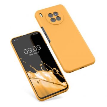 Husa Kwmobile pentru Huawei nova 8i, Silicon, Portocaliu, 56460.217