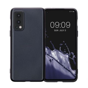 Husa Kwmobile pentru OnePlus Nord 2 5G, Silicon, Albastru, 57508.115