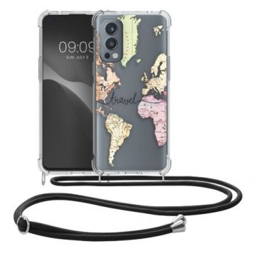 Husa Kwmobile pentru OnePlus Nord 2 5G, Silicon, Multicolor, 57703.01