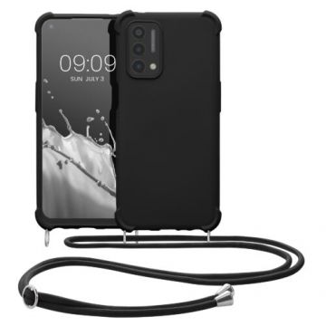 Husa Kwmobile pentru OnePlus Nord N200 5G, Silicon, Negru, 59568.01