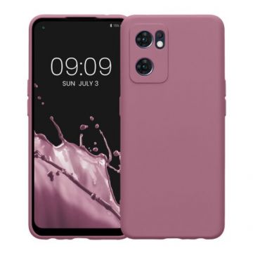 Husa Kwmobile pentru OPPO Find X5 Lite, Silicon, Violet, 57633.167