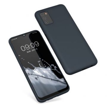 Husa Kwmobile pentru Samsung Galaxy A03s, Silicon, Verde, 56517.186
