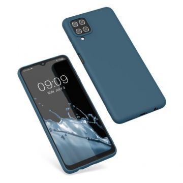 Husa Kwmobile pentru Samsung Galaxy A12, Silicon, Verde, 57561.57