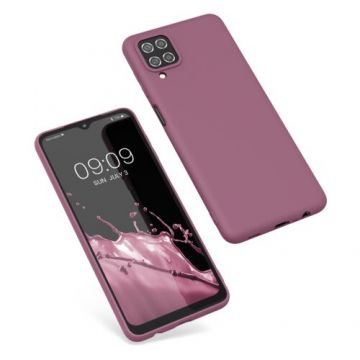 Husa Kwmobile pentru Samsung Galaxy A12, Silicon, Violet, 57561.167