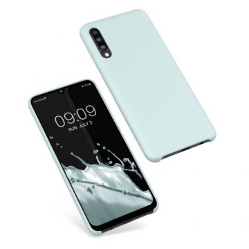 Husa Kwmobile pentru Samsung Galaxy A50, Silicon, Verde, 48715.200