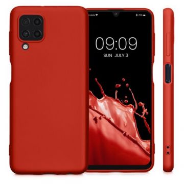 Husa Kwmobile pentru Samsung Galaxy M32 4G, Silicon, Rosu, 57951.36