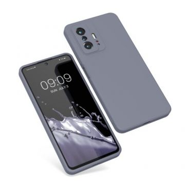 Husa Kwmobile pentru Xiaomi 11T/11T Pro, Silicon, Gri, 56573.130