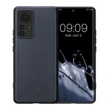 Husa Kwmobile pentru Xiaomi 12 Pro, Silicon, Albastru, 57938.115