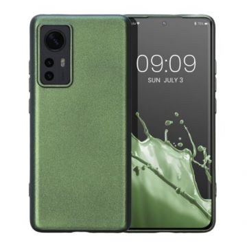Husa Kwmobile pentru Xiaomi 12 Pro, Silicon, Verde, 57938.233