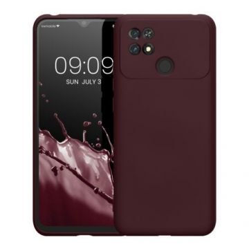 Husa Kwmobile pentru Xiaomi Poco C40, Silicon, Rosu, 59394.187