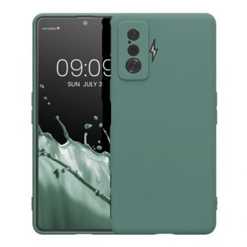 Husa Kwmobile pentru Xiaomi Poco F4 GT, Silicon, Verde, 58528.166