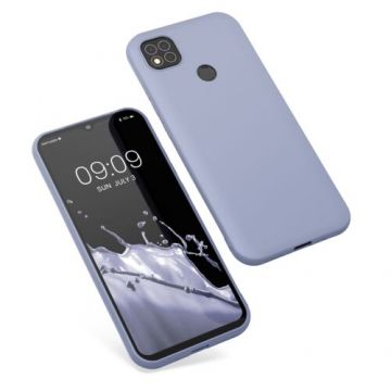 Husa Kwmobile pentru Xiaomi Redmi 9C, Silicon, Albastru, 52850.136