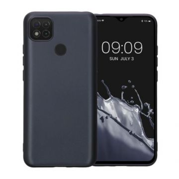 Husa Kwmobile pentru Xiaomi Redmi 9C, Silicon, Albastru, 57281.115