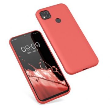 Husa Kwmobile pentru Xiaomi Redmi 9C, Silicon, Coral, 52850.141