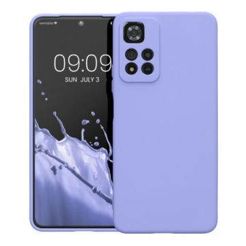 Husa Kwmobile pentru Xiaomi Redmi Note 11 Pro Plus 5G, Silicon, Albastru, 58097.139