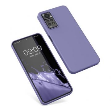 Husa Kwmobile pentru Xiaomi Redmi Note 11 Pro/Redmi Note 11 Pro 5G, Silicon, Albastru, 57373.244