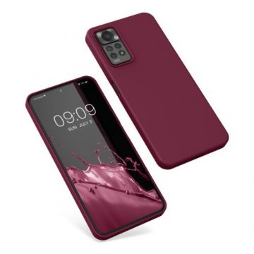 Husa Kwmobile pentru Xiaomi Redmi Note 11 Pro/Redmi Note 11 Pro 5G, Silicon, Violet, 57373.190