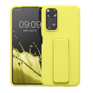 Husa Kwmobile pentru Xiaomi Redmi Note 11/Redmi Note 11s, Silicon, Galben, 58266.165
