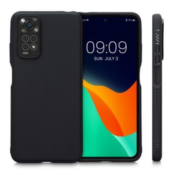 Husa Kwmobile pentru Xiaomi Redmi Note 11/Redmi Note 11s, Silicon, Negru, 57387.02