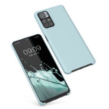 Husa Kwmobile pentru Xiaomi Redmi Note 11S 5G/Poco M4 Pro 5G, Silicon, Verde, 56844.200