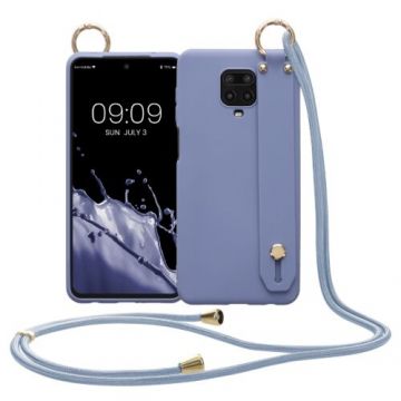 Husa Kwmobile pentru Xiaomi Redmi Note 9S/Redmi Note 9 Pro/Redmi Note 9 Pro Max, Silicon, Albastru, 56471.130