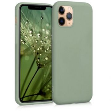 Husa pentru Apple iPhone 11 Pro, Silicon, Verde, 49788.172