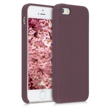 Husa pentru Apple iPhone 5/iPhone 5s/iPhone SE, Silicon, Violet, 42766.183