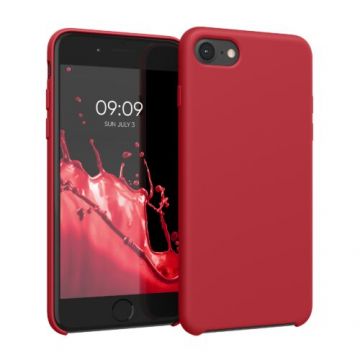 Husa pentru Apple iPhone 8/iPhone 7/iPhone SE 2, Silicon, Rosu, 40225.208