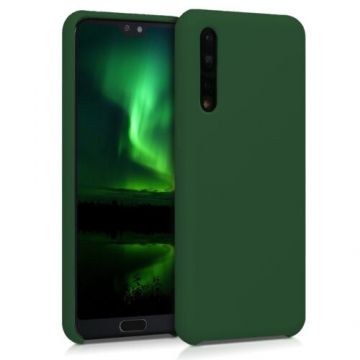 Husa pentru Huawei P20 Pro, Silicon, Verde, 47706.80